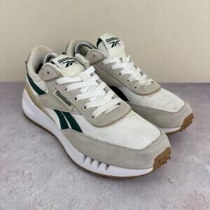 Reebok Galaxy 16 Ortho Lite Sneakers Women's Size 7 White and Green READ